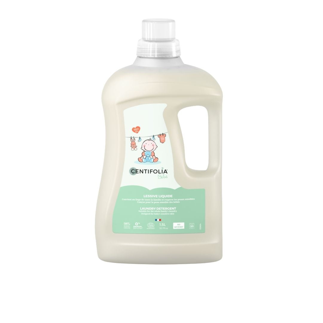 Centifolia Détergent à Lessive Neutre au Savon de Marseille 1,5L