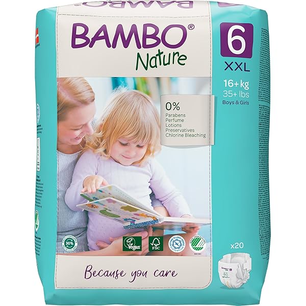 Couches Bambo Nature TAILLE 6