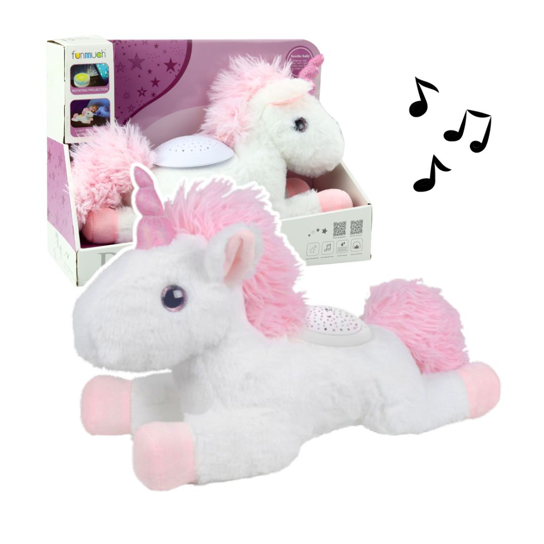 Veilleuse Projecteur et Peluche Musicale