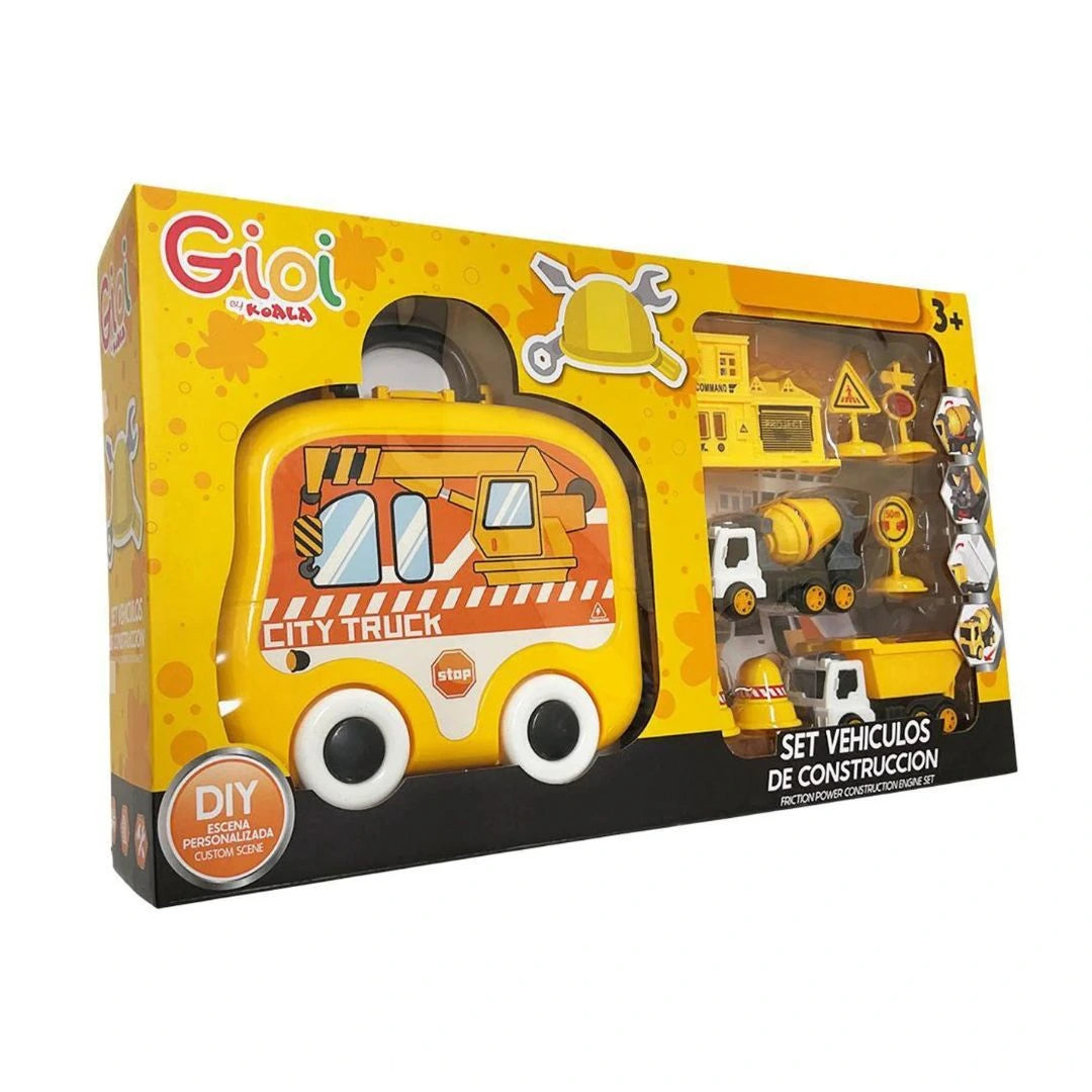 Mallette Camion de Chantier 2-en-1