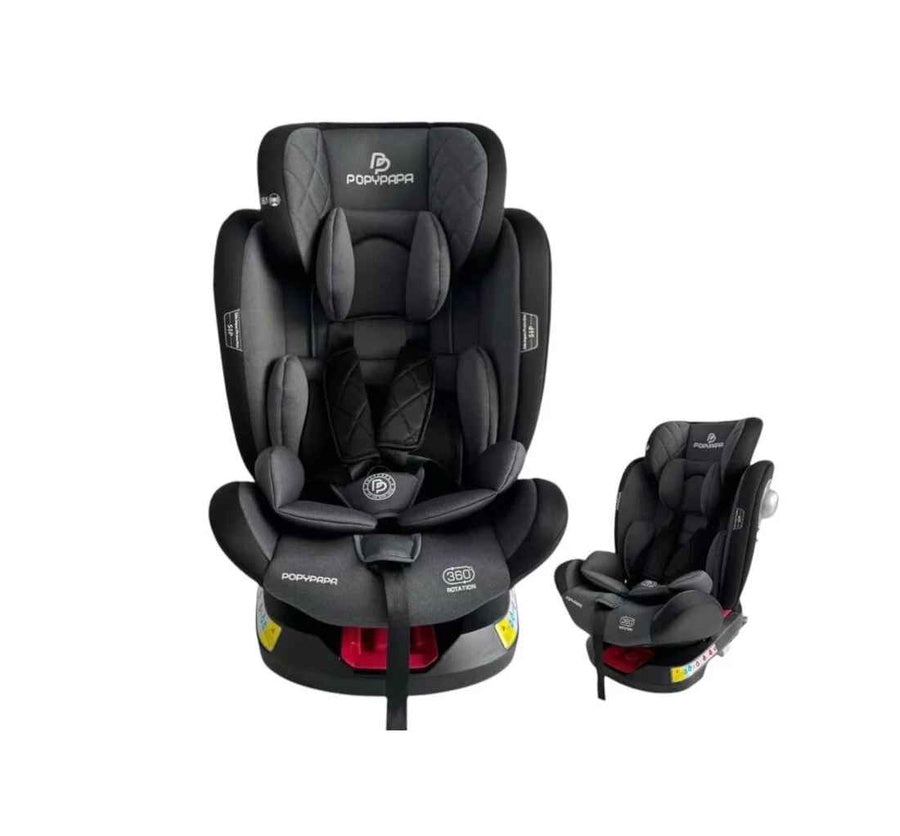 مقعد سيارة للأطفال قابل للتعديل بزاوية 360 درجة بنظام ISOFIX