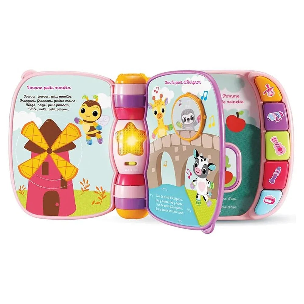 Super livre enchanté des Baby Loulous (rose) - Vtech