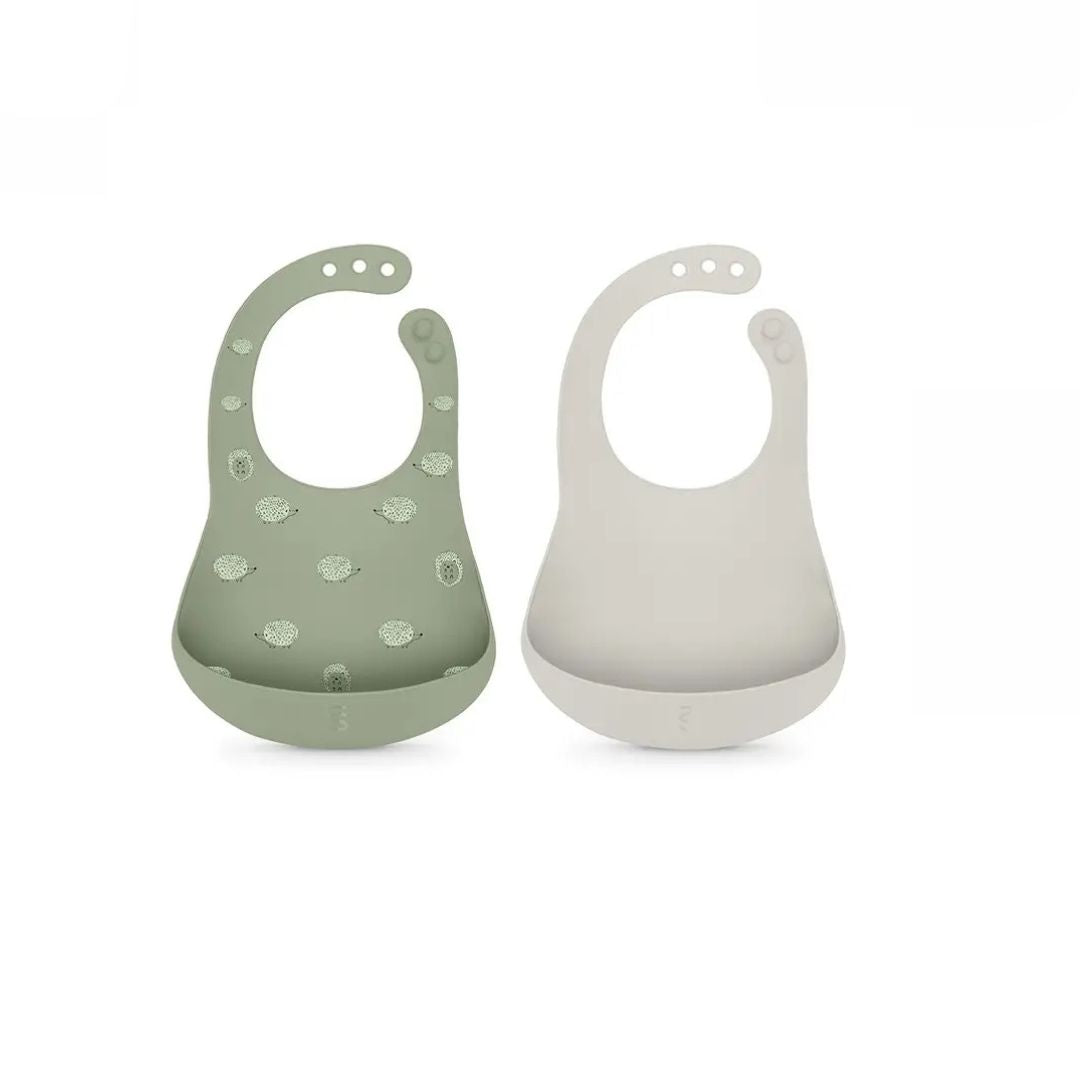 Suavinéx Bavoir en silicone souple et flexible