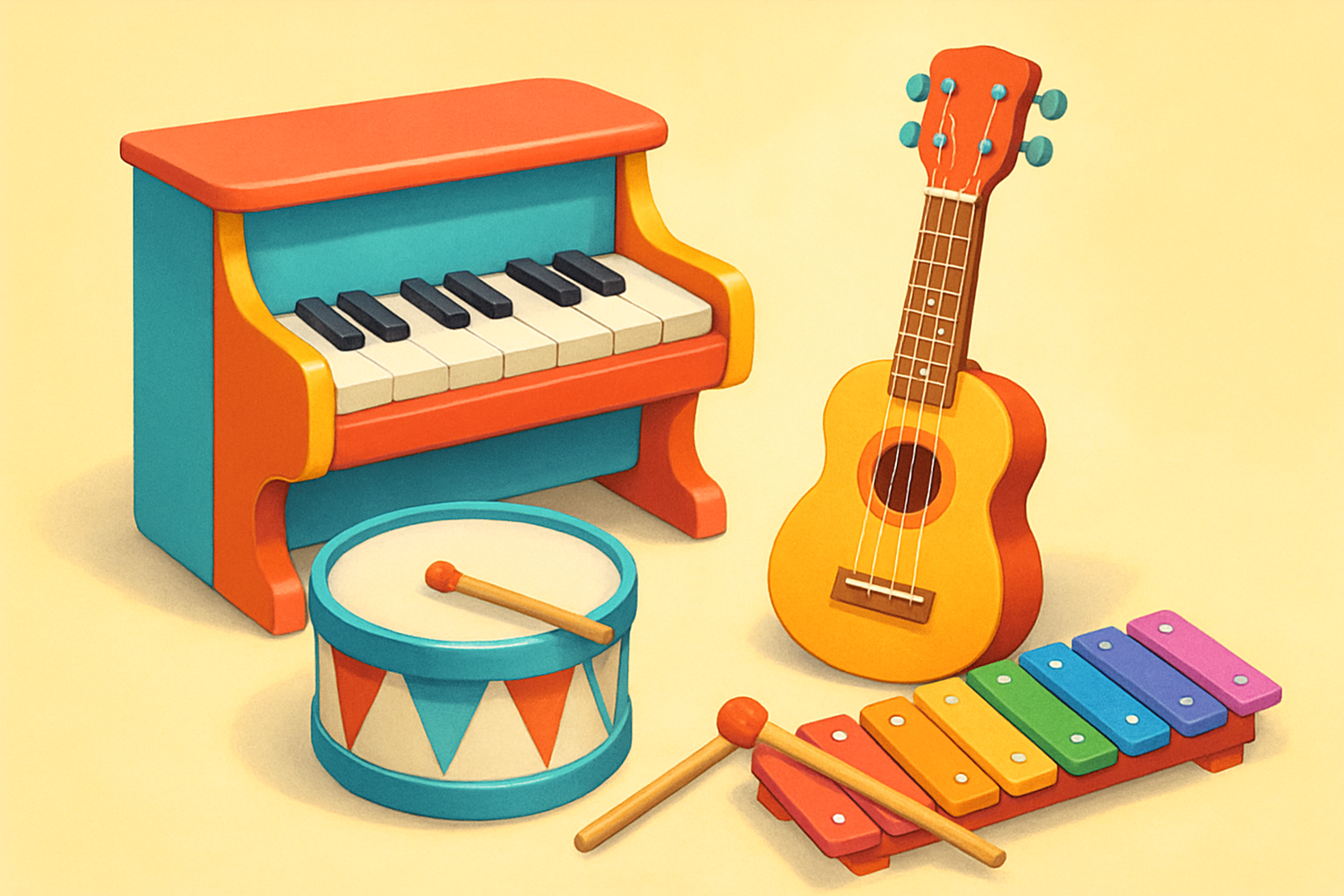 Instruments de Musique pour Enfants
