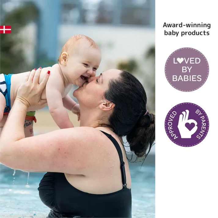 Paquet de 12 couches de bain jetables Bambo Nature taille M 12 kg et plus alese de piscine pour grand bebe