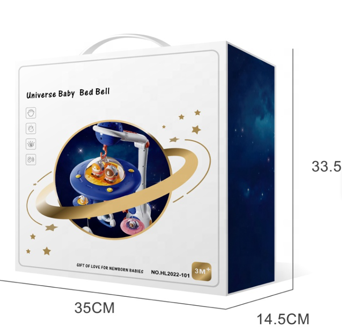 Mobile Musical Bébé – Universe Baby Bed Bell (3M+)