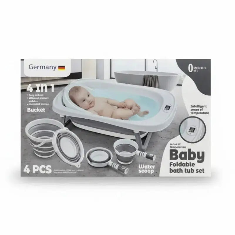 Baignoire Bébé Pliable 4-en-1-neufmois