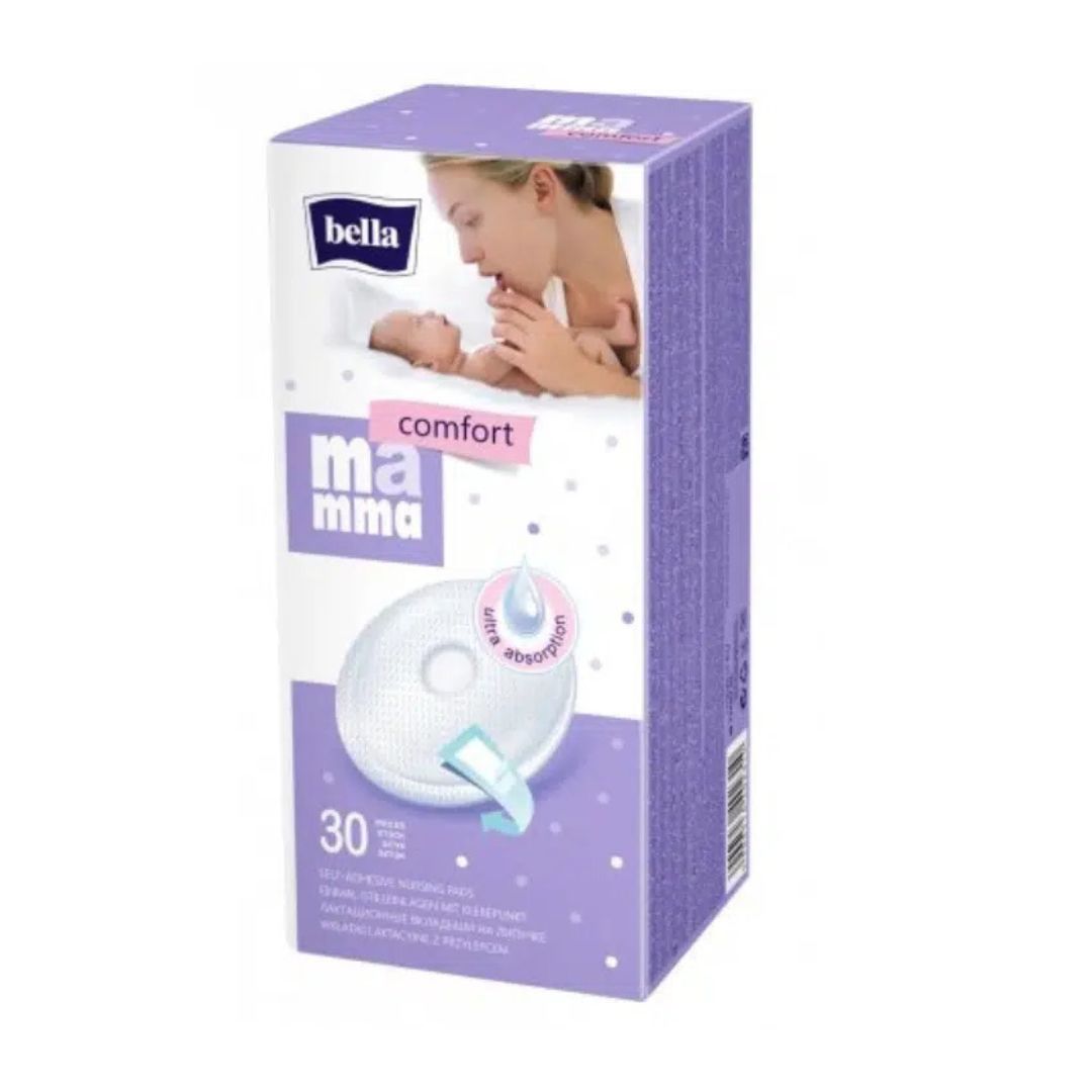 Disques d allaitement auto-adhesifs Bella Mamma Comfort coussinets jetables ultra absorbants pour maman