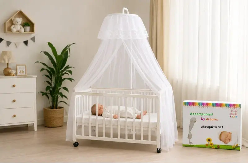 Boîte d'emballage de la moustiquaire de lit bébé