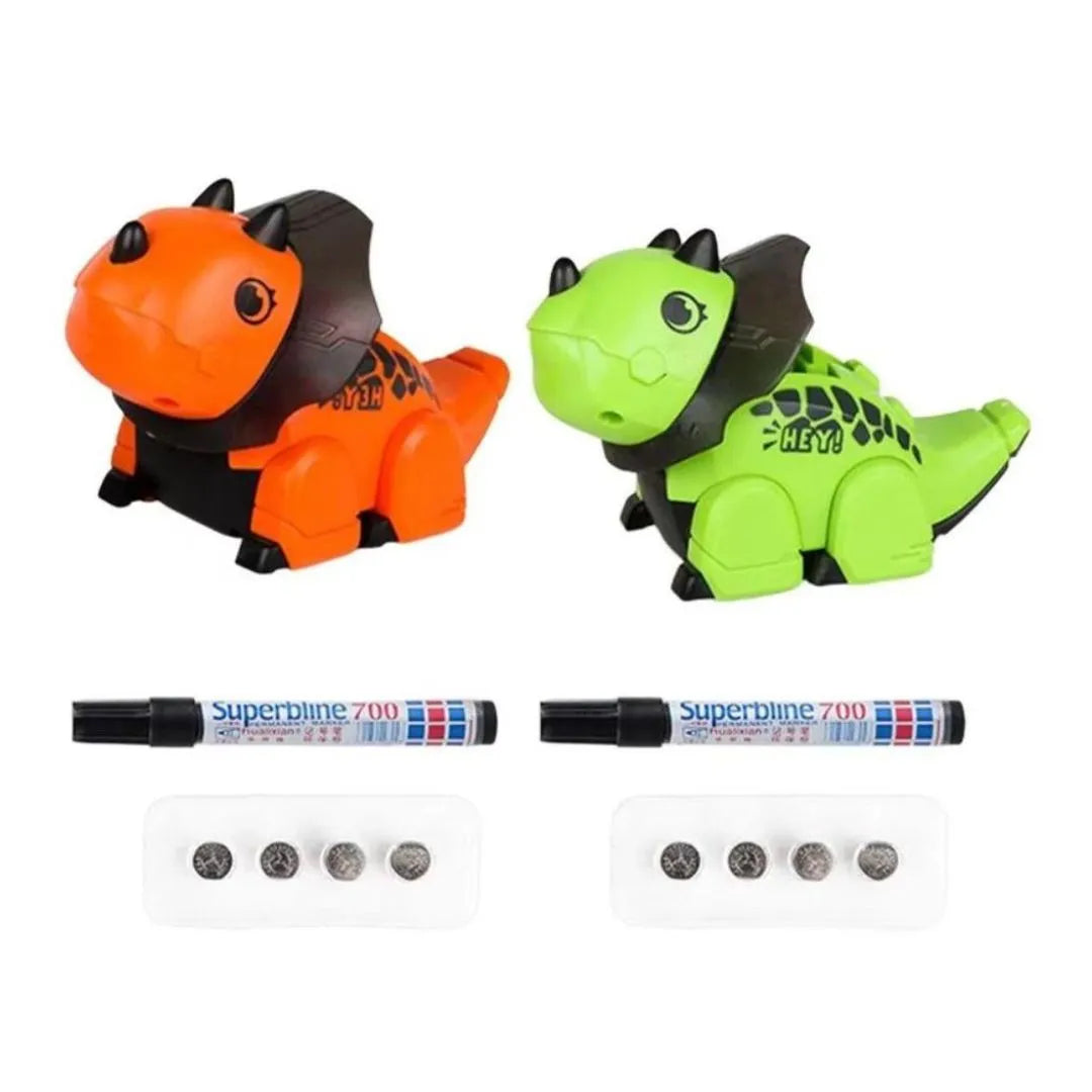 Dinosaure Interactif à Détection Optique