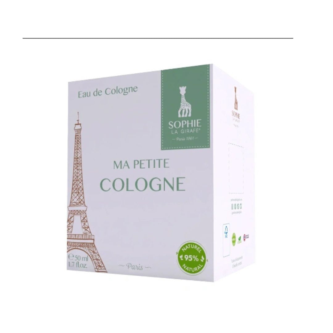 Eau de cologne pour bebe Sophie la Girafe Ma Petite Cologne 50ml parfum naturel Maroc.