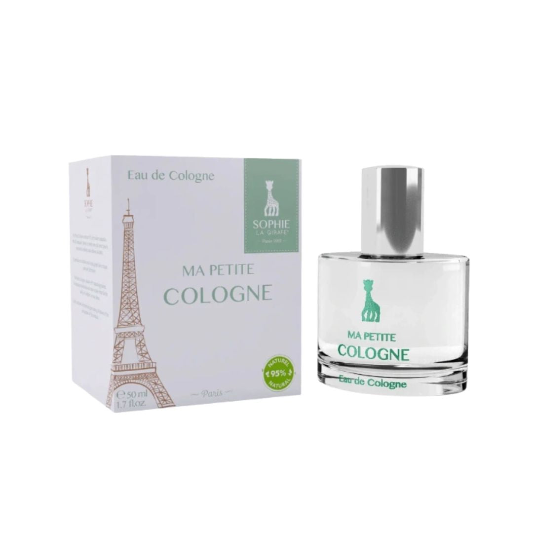 Eau de cologne pour bebe Sophie la Girafe Ma Petite Cologne 50ml parfum naturel Maroc.