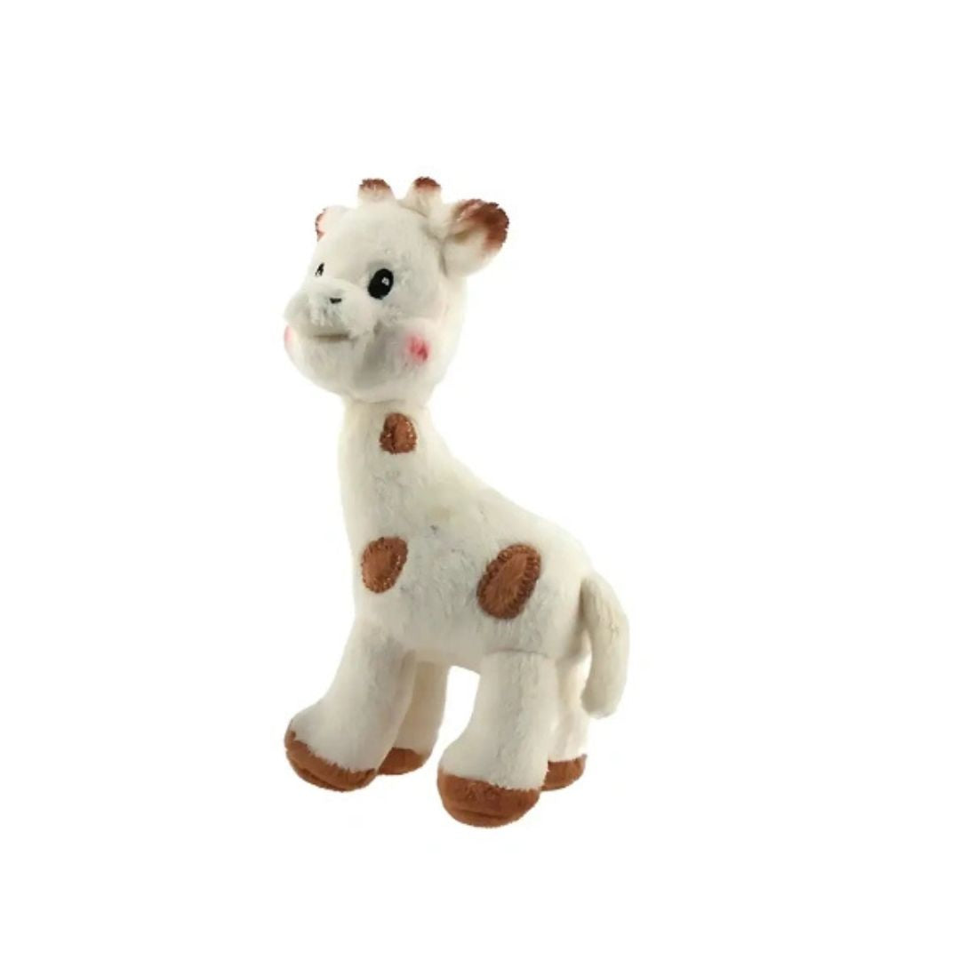 Coffret Eau de Soin parfumee Sophie la Girafe 50ml et peluche doudou pour bebe Maroc.