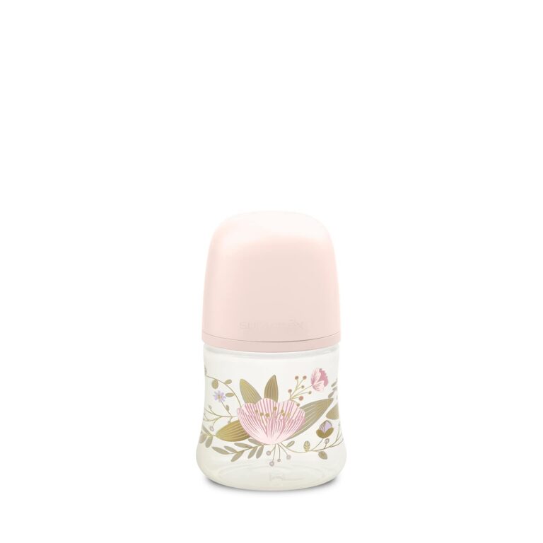 Biberon Gold Edition 0 mois et plus 150 ml Rose – Suavinex
