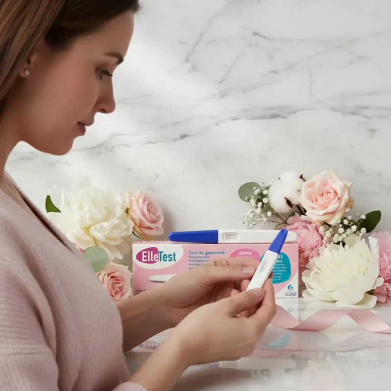 Le test de grossesse-neufmois