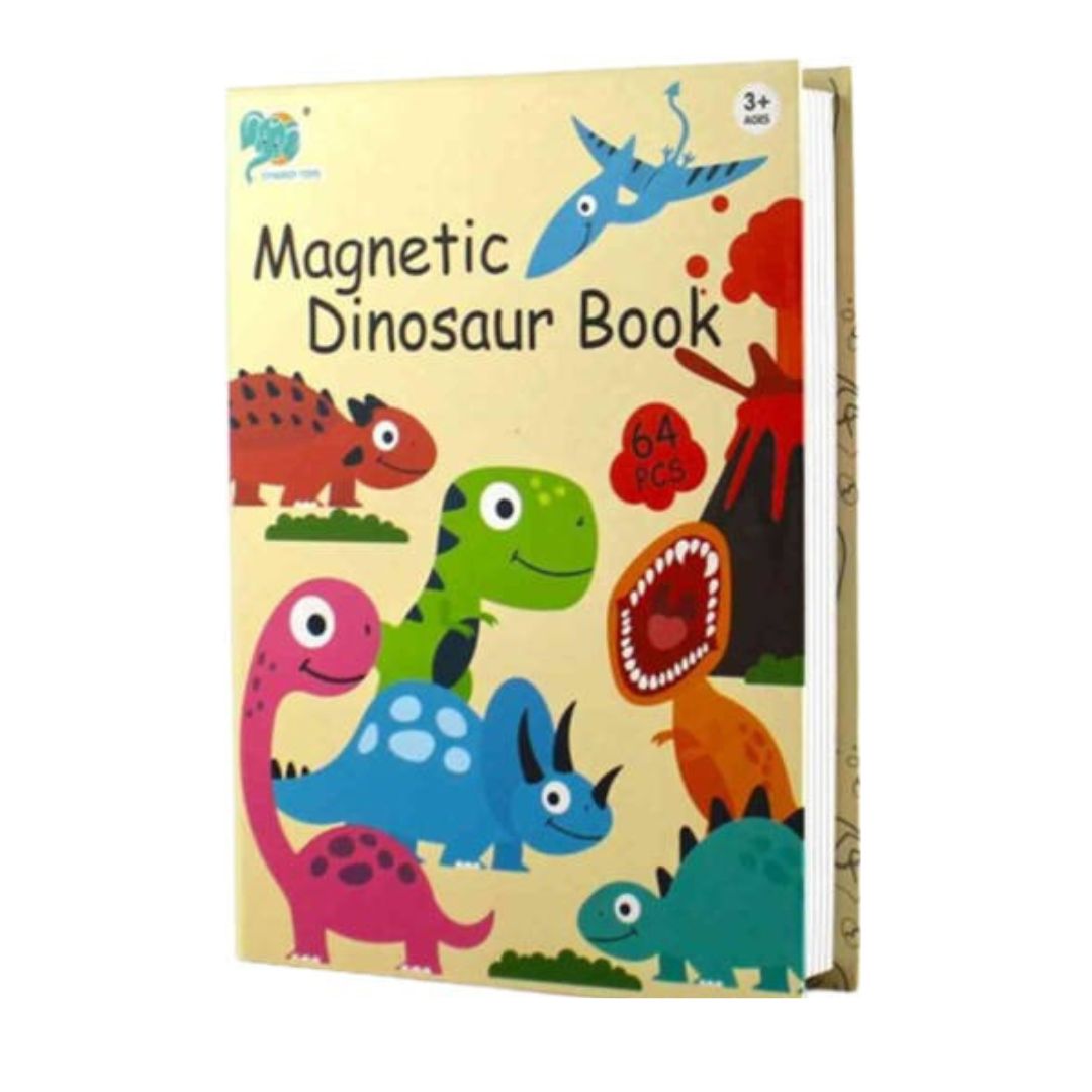 Livre Magnétique Dinos - 64pcs