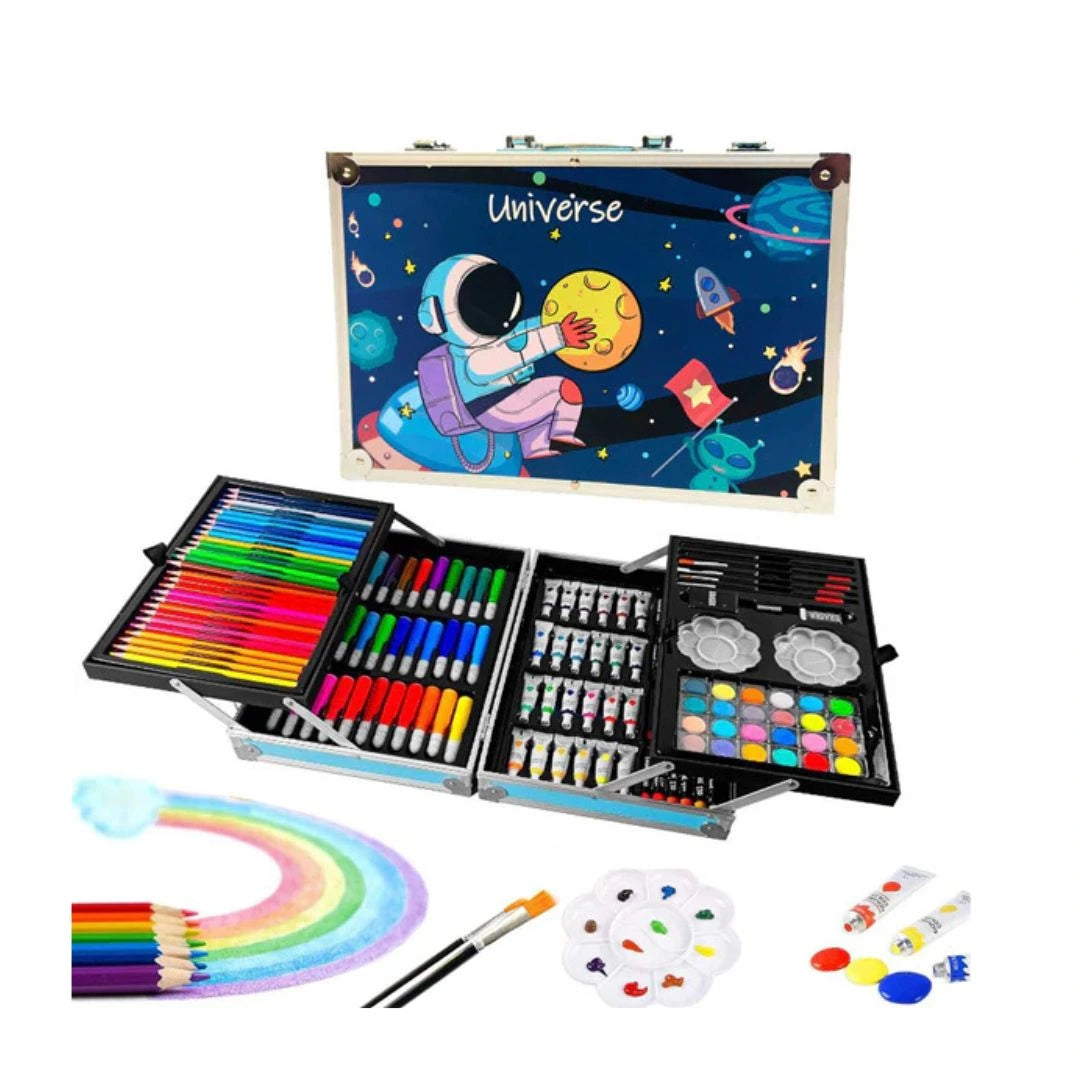 Mallette de Dessin Deluxe 145 Pièces