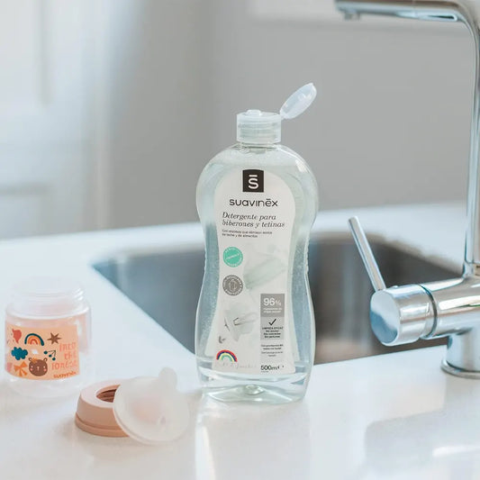 Nettoyant Biberon Suavinex Maroc | Liquide Vaisselle Bébé 