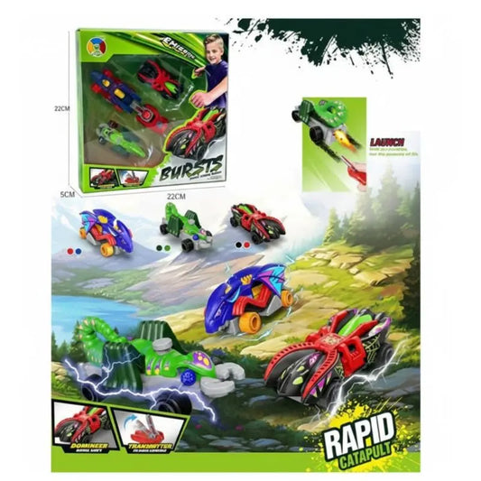 Pack de 3 Véhicules Insectes -neufmois