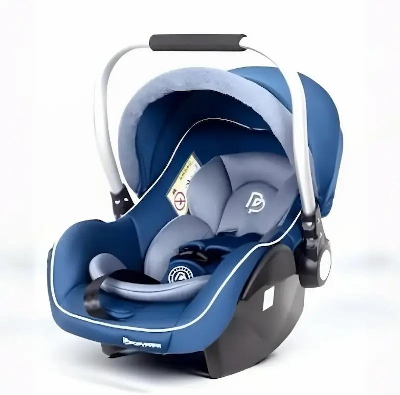 Siege-auto-bebe-popypapa-noir-gris-poignee-aluminium