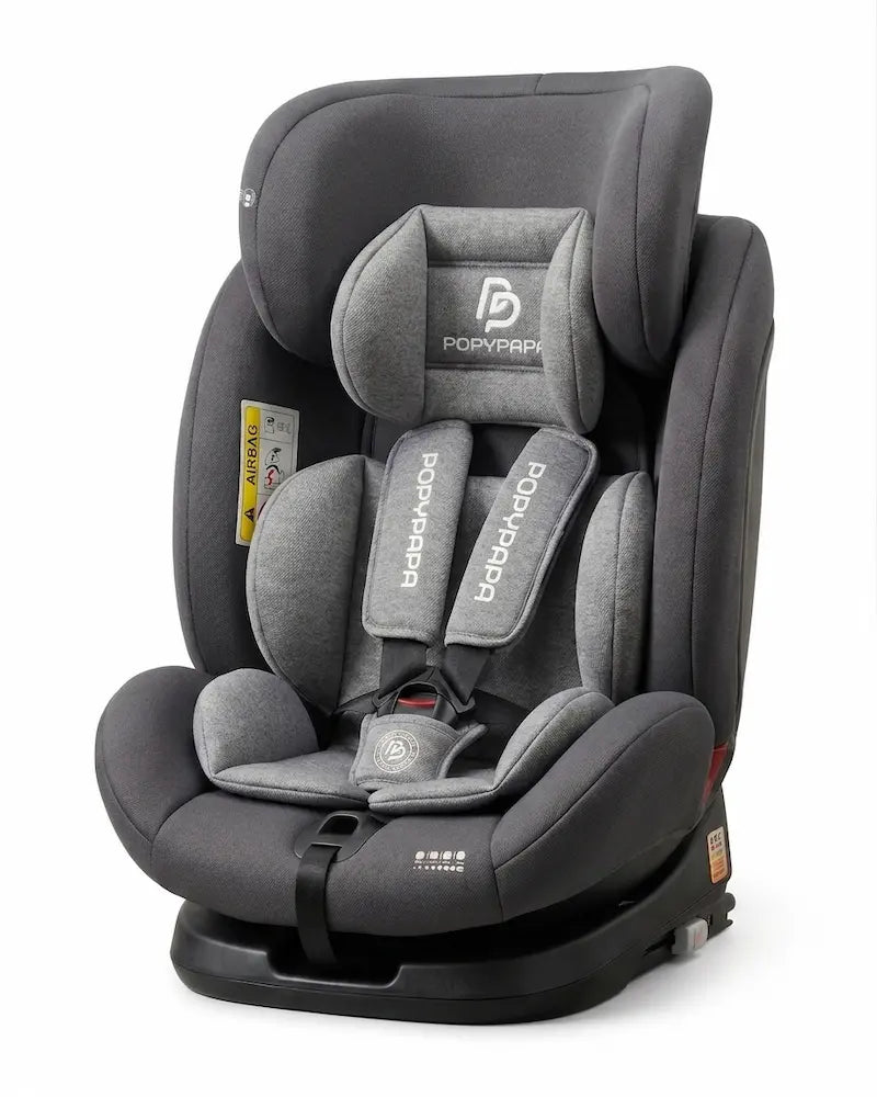 Siège auto pivotant 360 Popypapa inclinable pour securite bebe en voiture