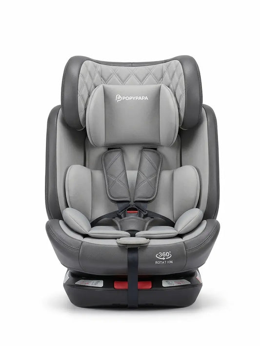Siège auto pivotant 360 Popypapa inclinable pour securite bebe en voiture