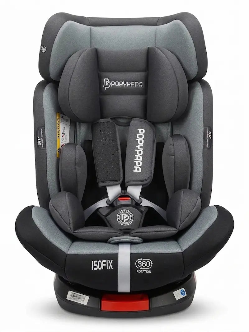Siège auto pivotant 360 Popypapa inclinable pour securite bebe en voiture