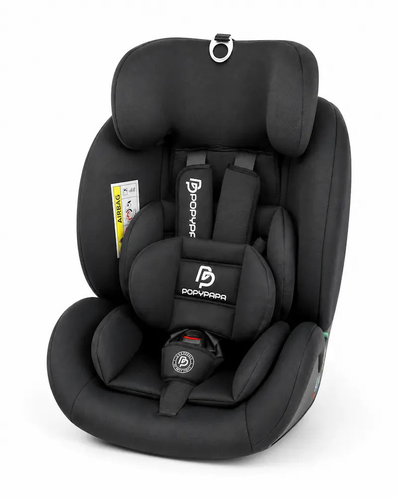 Siège auto pivotant 360 Popypapa inclinable pour securite bebe en voiture