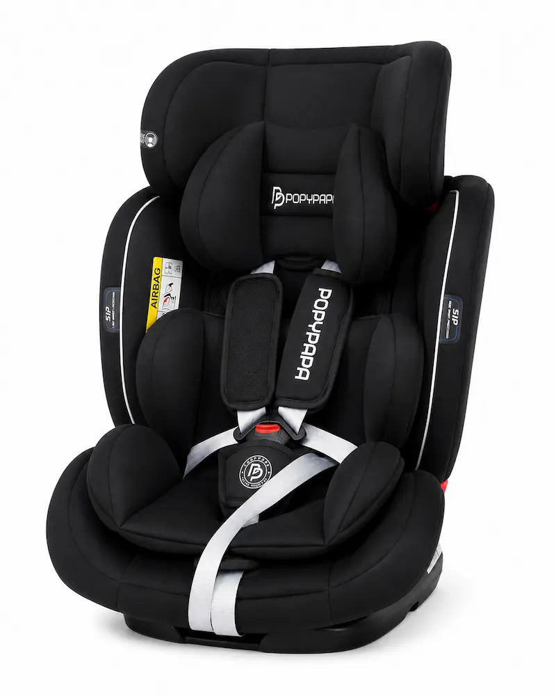 Siège auto pivotant 360 Popypapa inclinable pour securite bebe en voiture