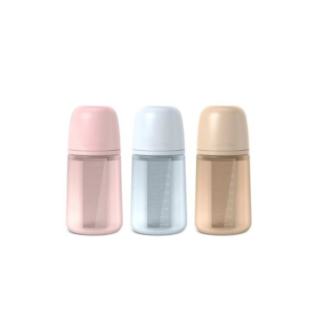 Biberon en silicone flexible Colour Essence 240ml +3m