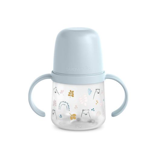 Suavinex, Tasse Apprentissage Bébé, Biberon avec Poignées,
