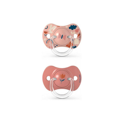 Suavinex Sucettes symetriques X 2 SX PRO – Into the Forest Rose 6 -18m