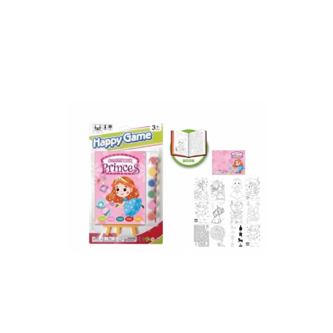 Kit Peinture & Coloriage Princesse pour Enfants