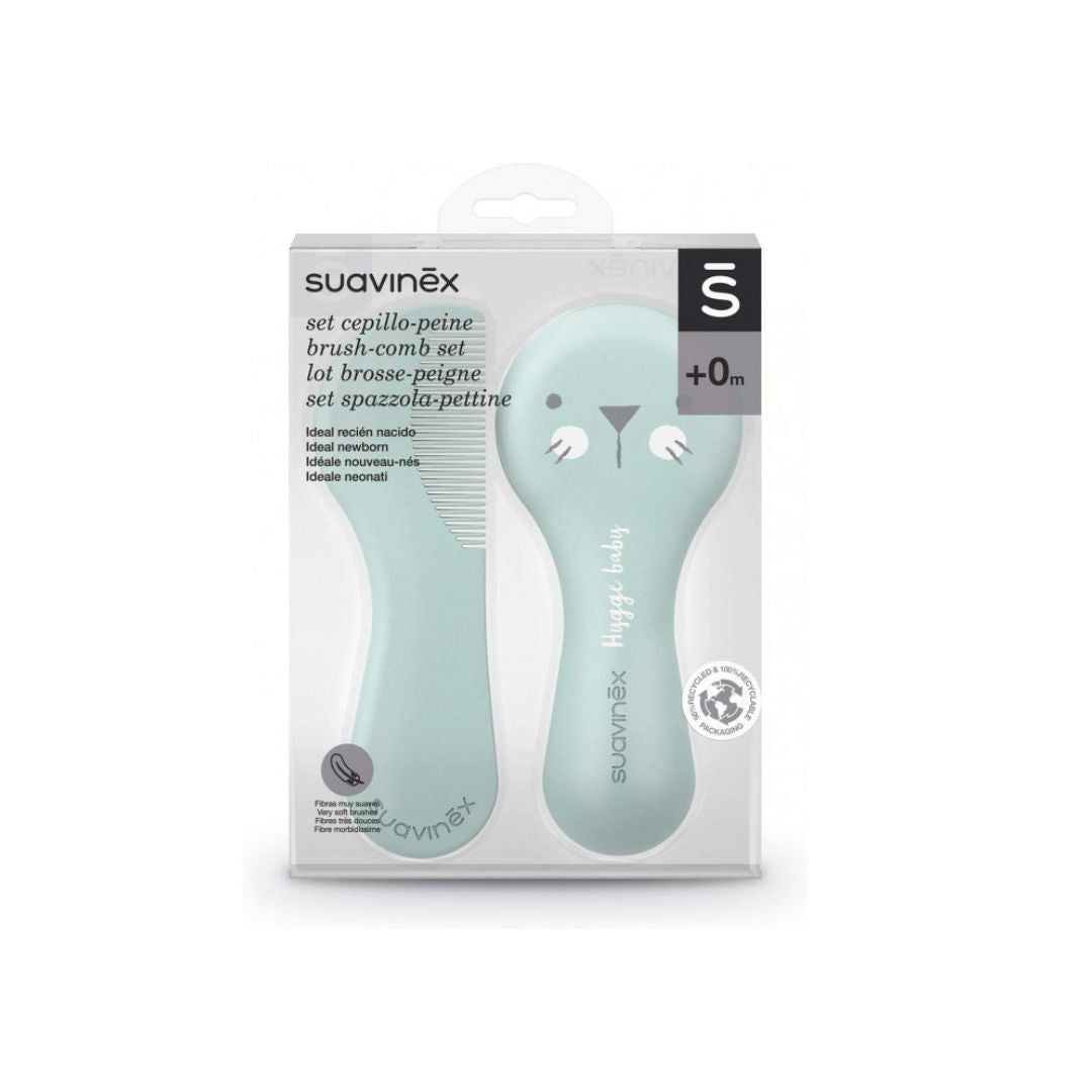 Suavinex Set brosse et peigne pour bébés