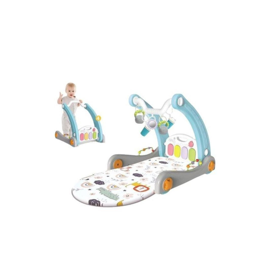 Trotteur amovible 4 en 1 avec touches de piano en plastique