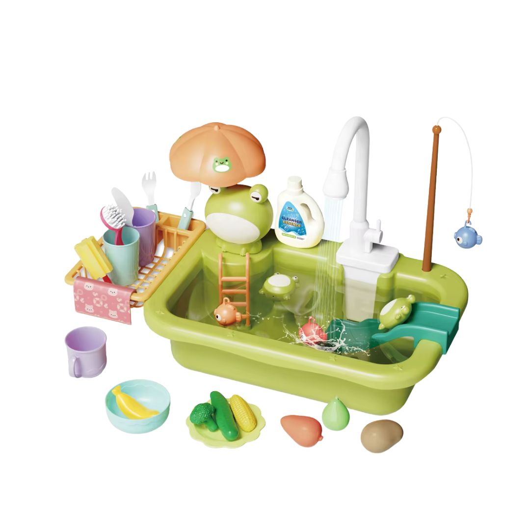Super Évier Interactif – Cuisine, Pêche & Toboggan Aquatiqu