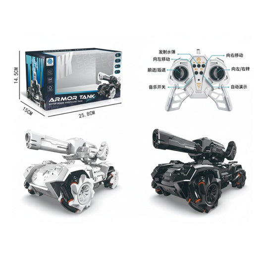 Tank de Combat RC "Master Drift" – Lanceur de Billes d'Eau