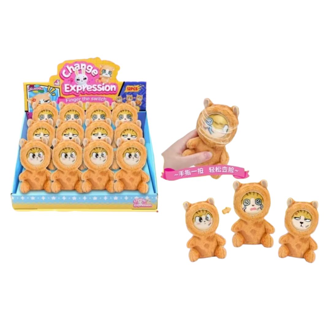 Mon Capybara Émotionnel : La Peluche qui Change de Visage !