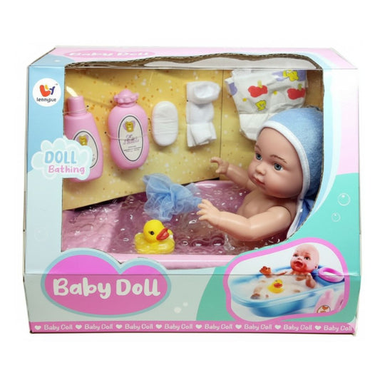 Poupée Interactive et sa Baignoire Royale