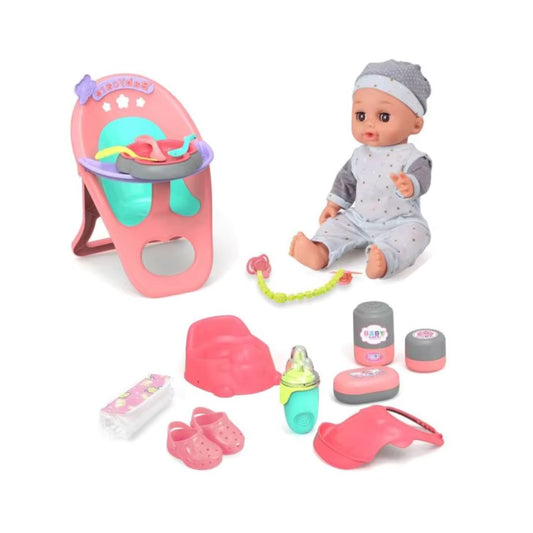 Poupée Bébé en Vinyle "Soft Play"