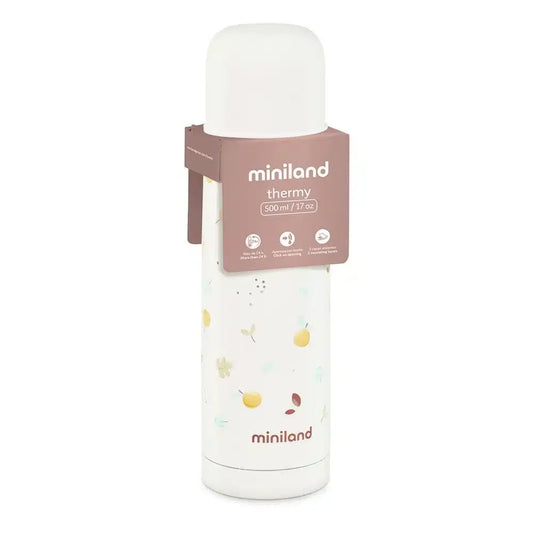 miniland Thermos Biberon 'Thermy' | 500 ml (17 oz) | Bouteille Isotherme Bébé
