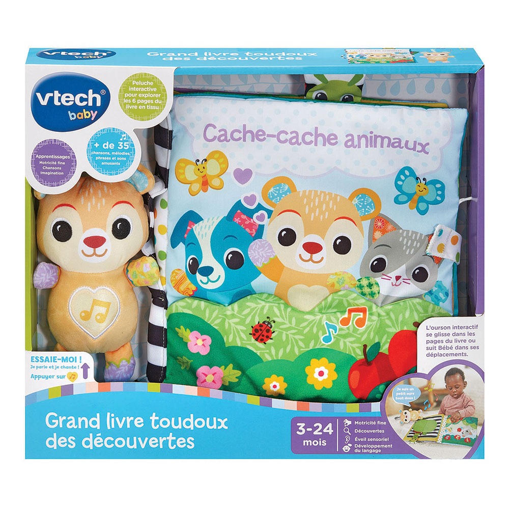 Grand Livre Toudoux des Découvertes - Vtech Baby