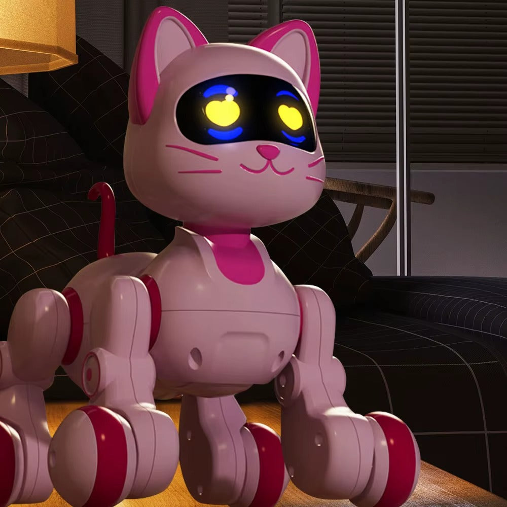Chat Robot Télécommandé Musical (Rechargeable)