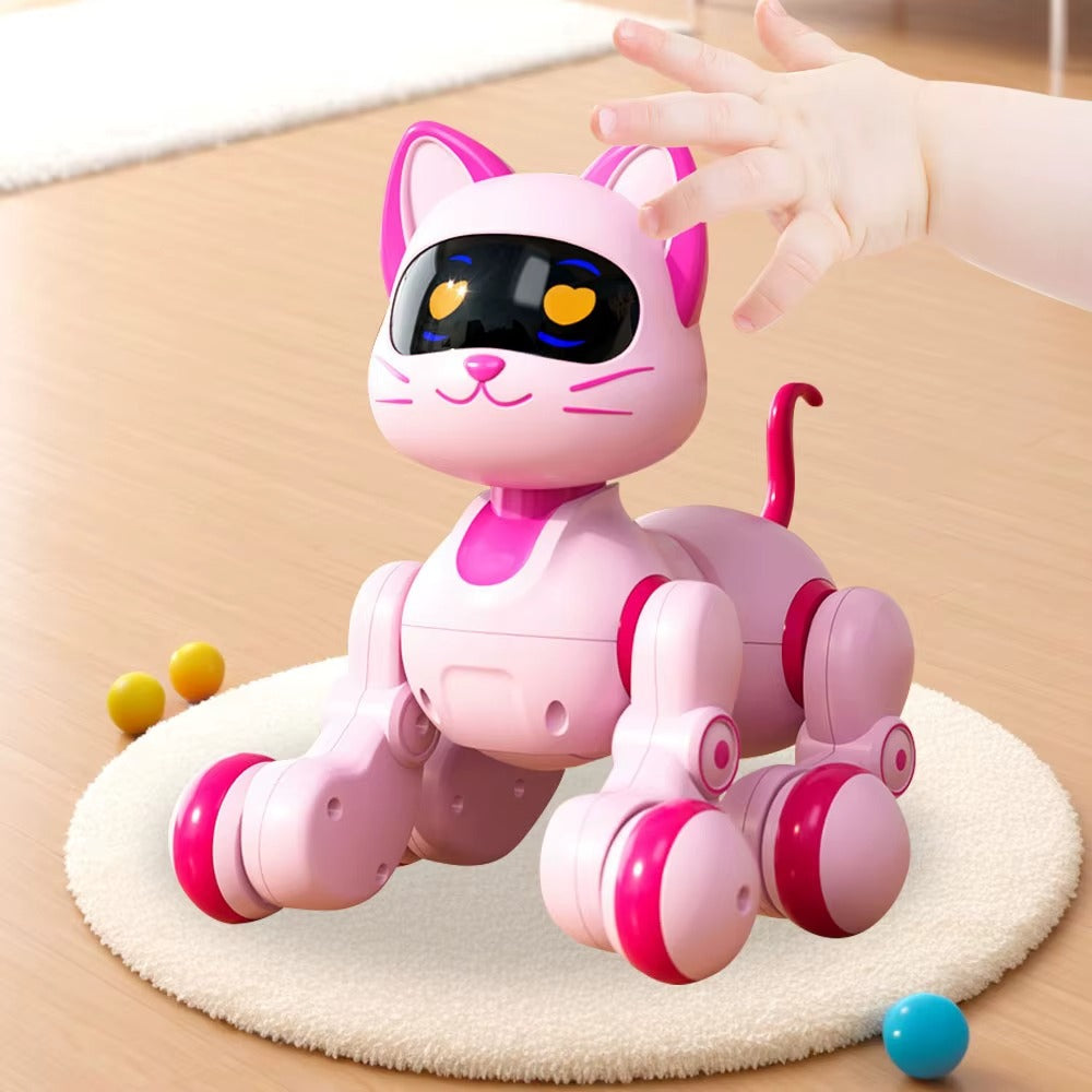 Chat Robot Télécommandé Musical (Rechargeable)
