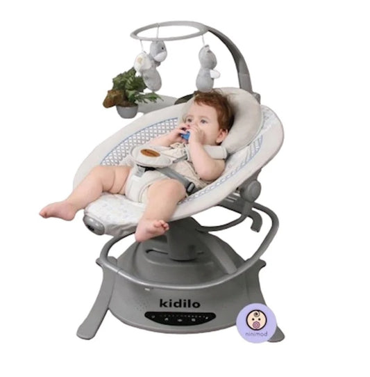 Balancelle Électrique Pivotante et Transat 2en1 à 360°