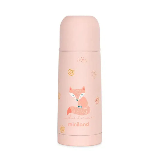 Thermos Liquide Isotherme Miniland Rose Renard 500ML