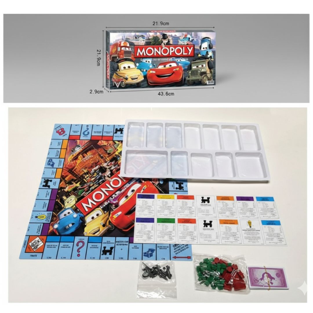 MONOPOLY Cars – L’Aventure Version Disney