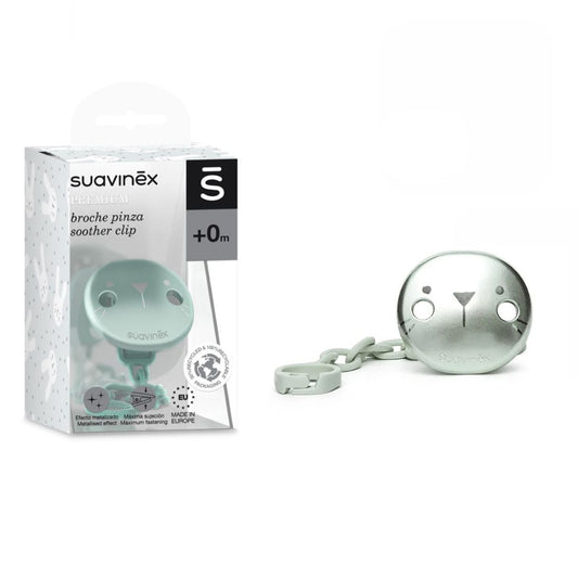 Suavinex Attache-sucette premium hygge vert