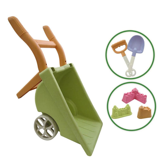 Ensemble de Plage Éco-responsable – Bateau & Jeux de Sable