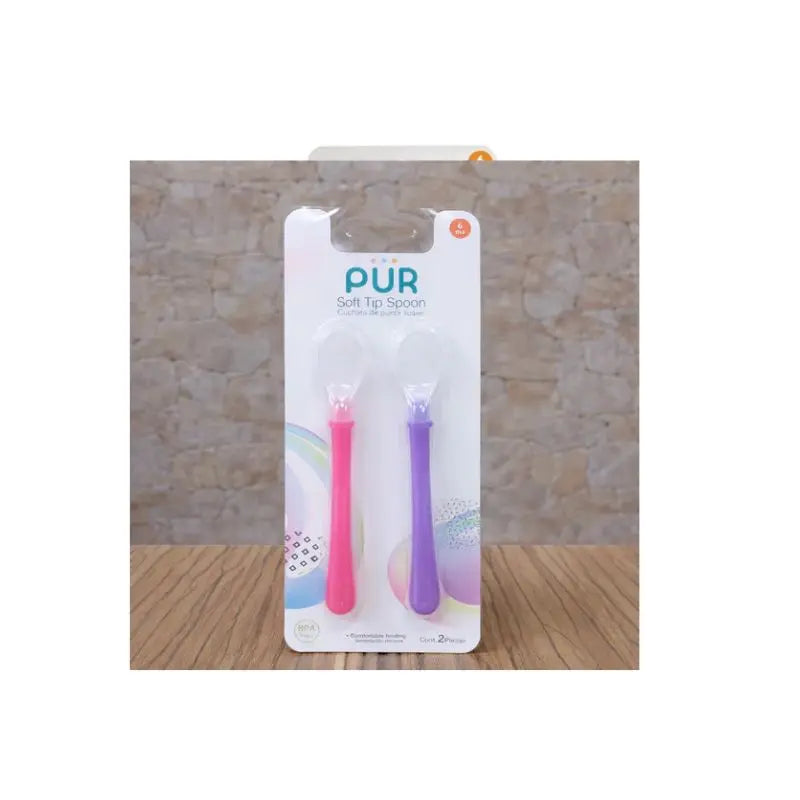 Cuillères Douces à Long Manche PUR (Lot de 2)
